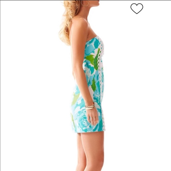 Lilly Pulitzer Strapless Tansy Dress - Picture 3 of 6